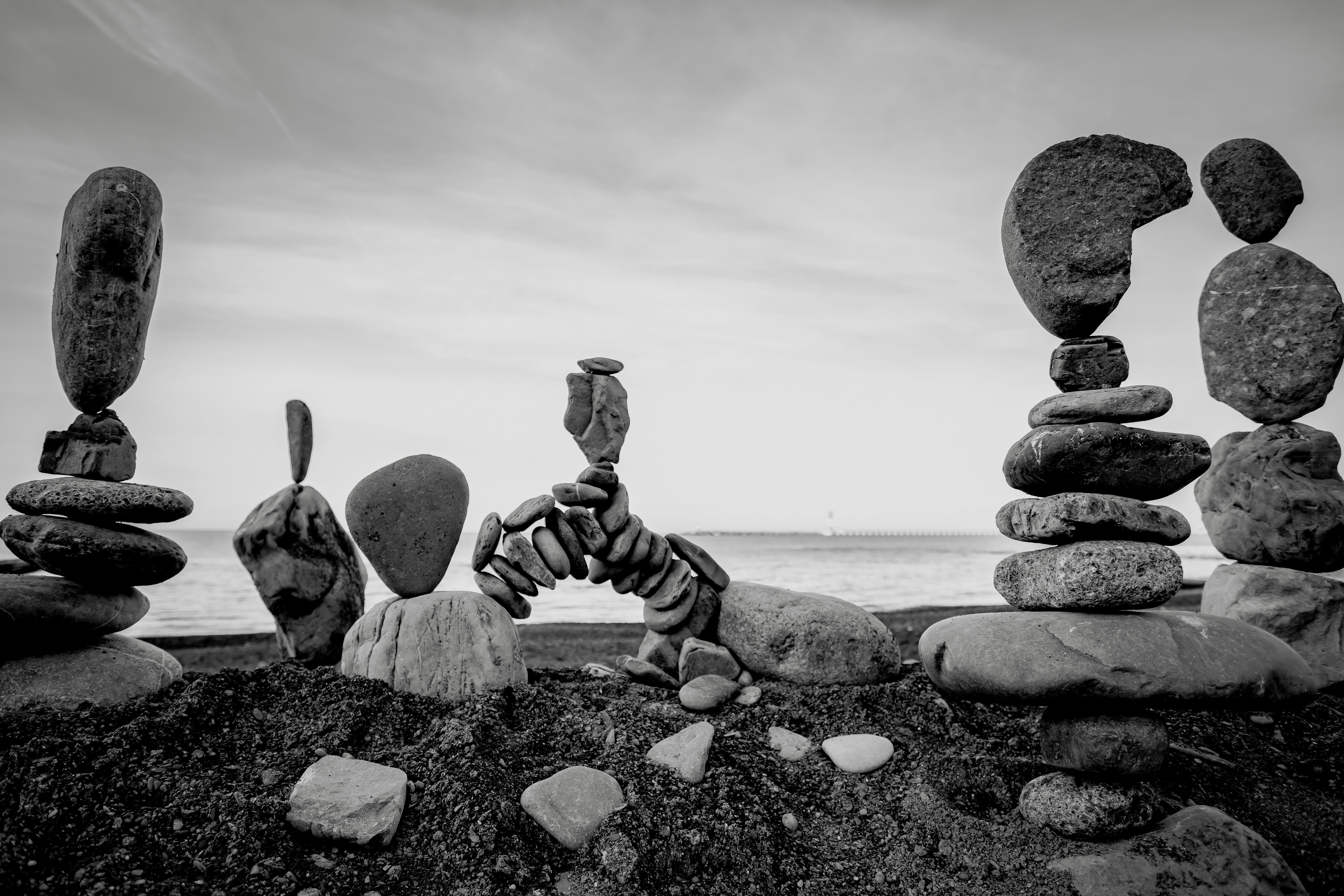 Background image main page simple rock image meditative